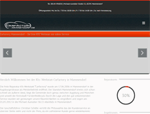 Tablet Screenshot of carfactory-mammendorf.de